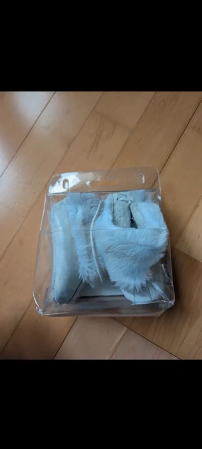 Jolis chaussons vintage moumoutte taille 20 - photo numéro 2