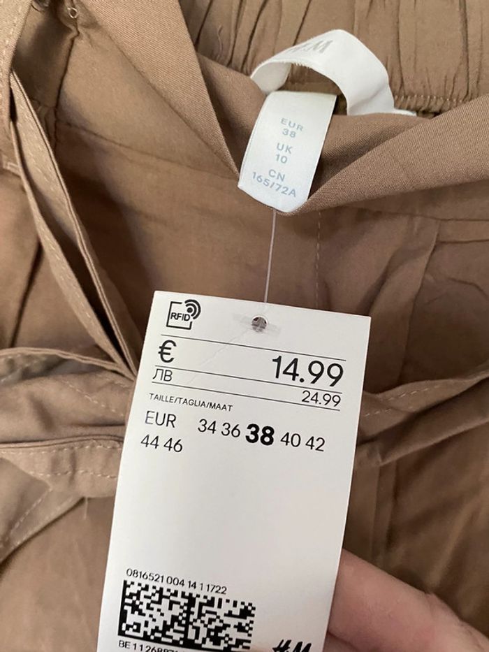 Pantalon marron neuf avec étiquette - photo numéro 3