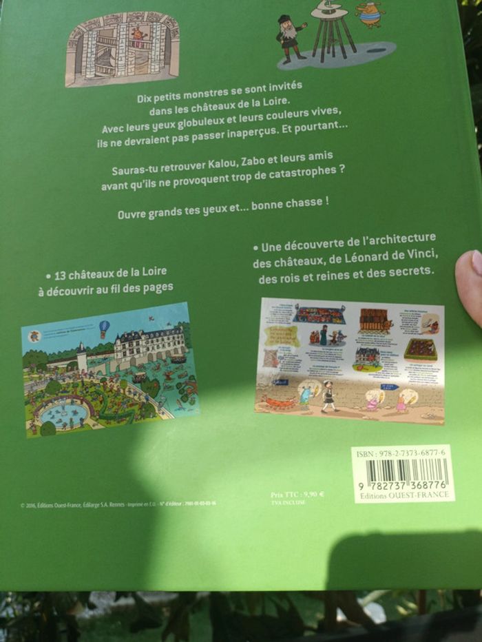Livre Chasse aux monstres dans les châteaux de la Loire - photo numéro 6
