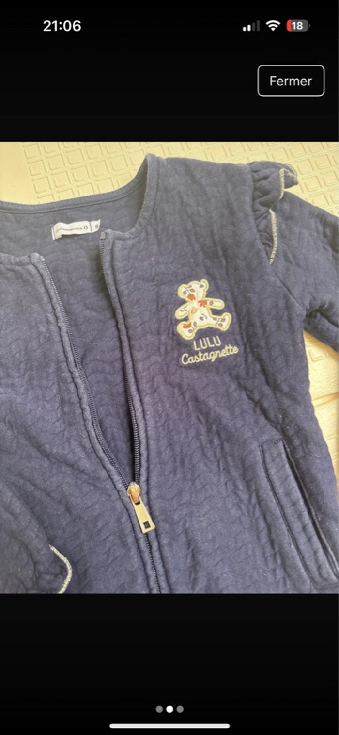 Gilet lulu castagnette