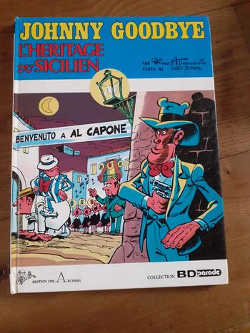 Bd Johnny Goodbye l'héritage du sicilien