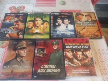 7 DVD films de guerres 