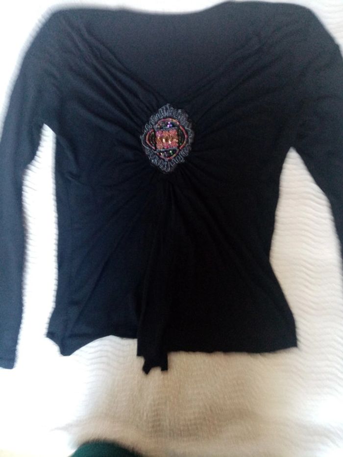 Blouse joie décolleté - photo numéro 2