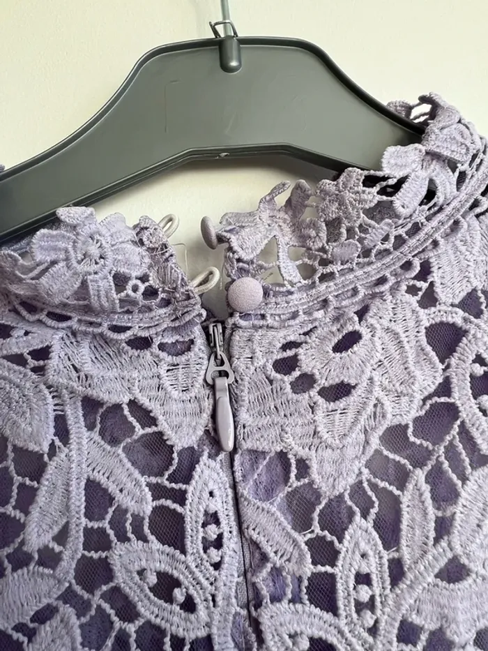 Robe de demoiselle d’honneur Lilas M - photo numéro 7