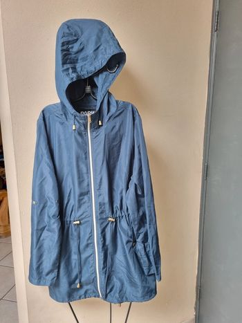 Parka bleu