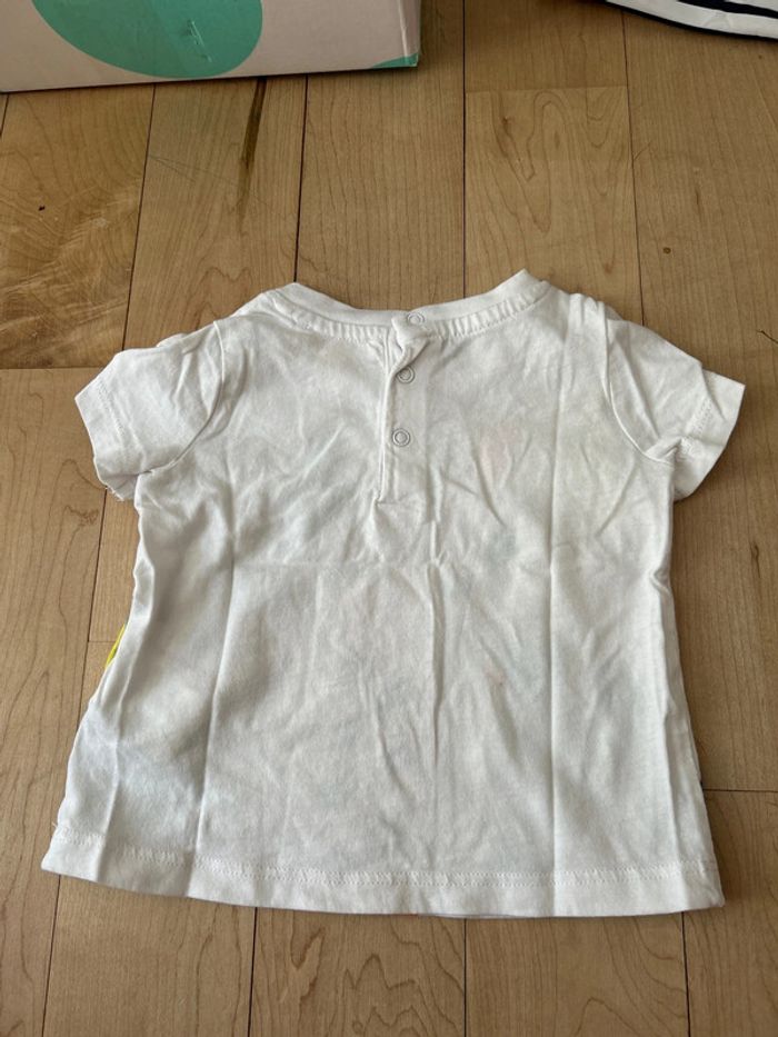 T-shirt Du pareil au Même 6 mois - photo numéro 5