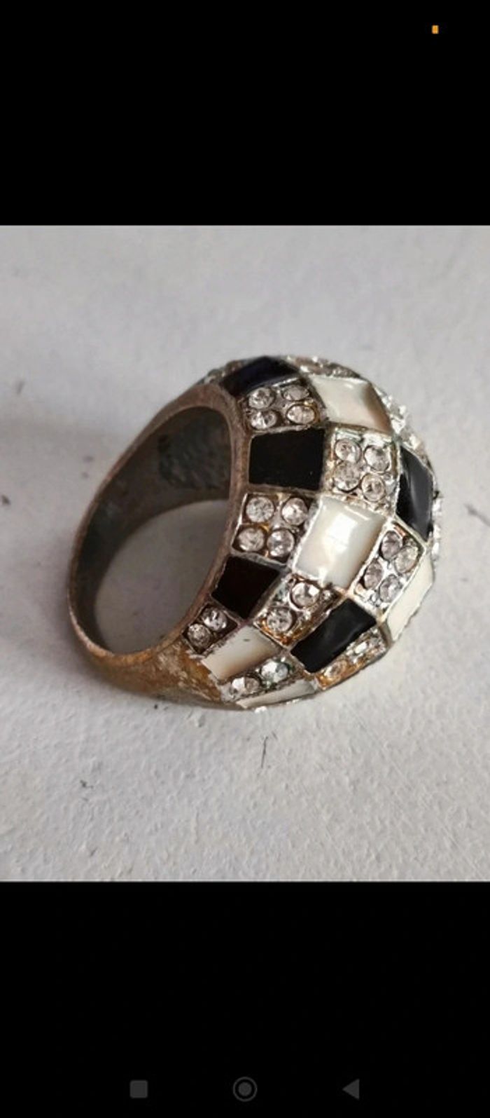 Grosse bague vintage - photo numéro 3