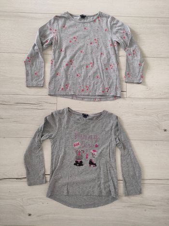 2 maillots manches longues