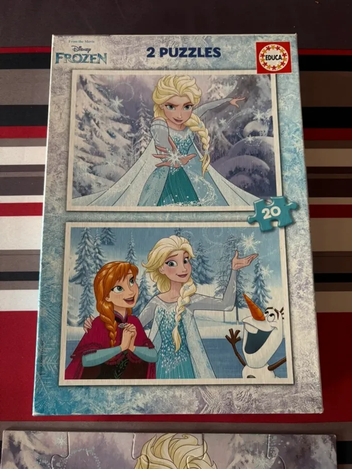 puzzle reine des neiges