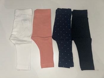 Lot de 4 leggings 