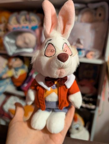 Lapin blanc Alice bean bag