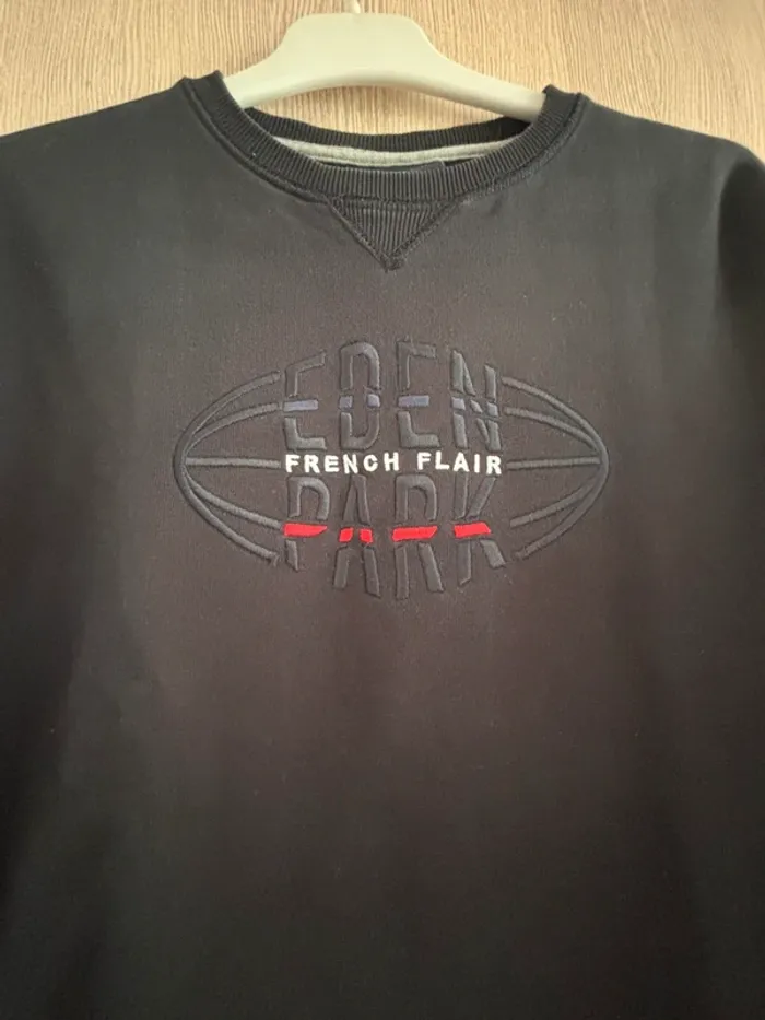 Pull en coton Éden Park bleu marine Taille 12 ans - photo numéro 4