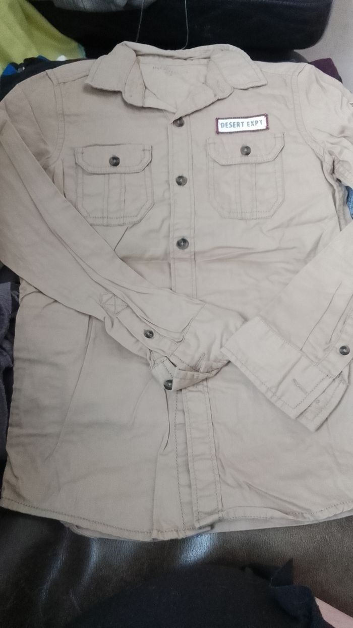 Chemise manches garçon 8 ans