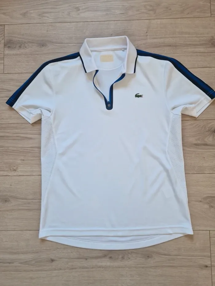 Polo Lacoste Sport Blanc taille M / FR 4