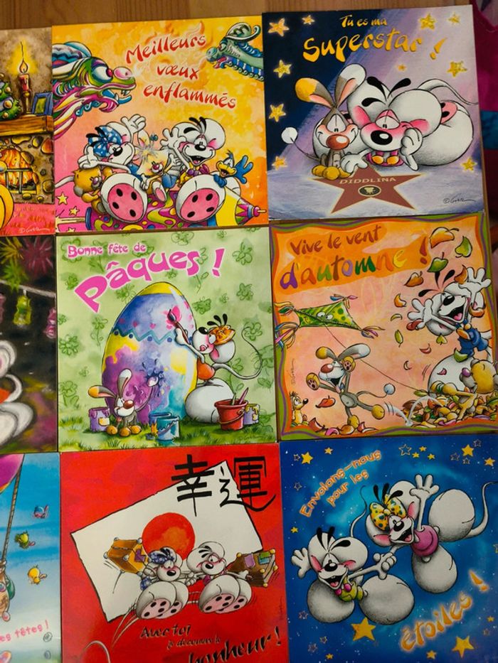 Classeur + boîtes + cartes diddl - photo numéro 3