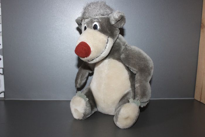 Peluche Baloo - Le Livre de la Jungle - Vintage