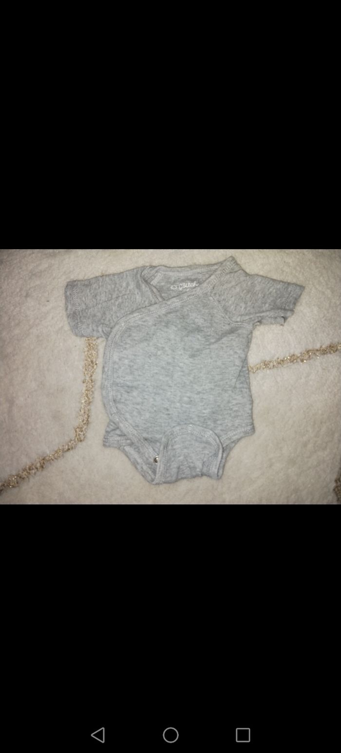 Lot 3 bodies taille naissance - photo numéro 2