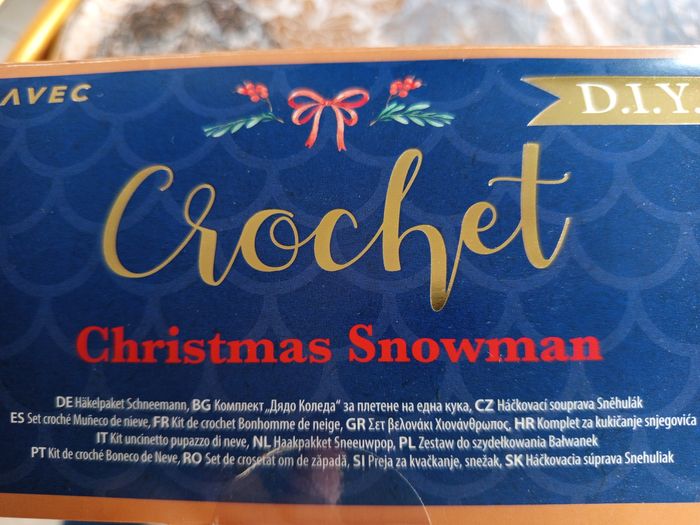 Kit de crochet Bonhomme de neige, D.I.Y. - photo numéro 5