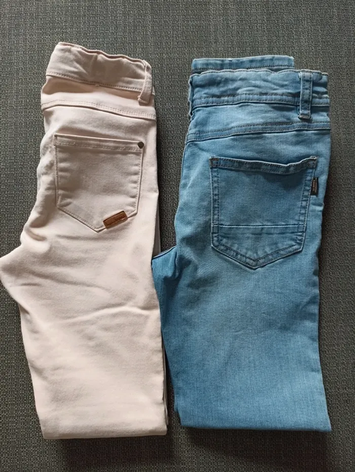 Lot 2 skinny Name It 9/10 ans - photo numéro 2