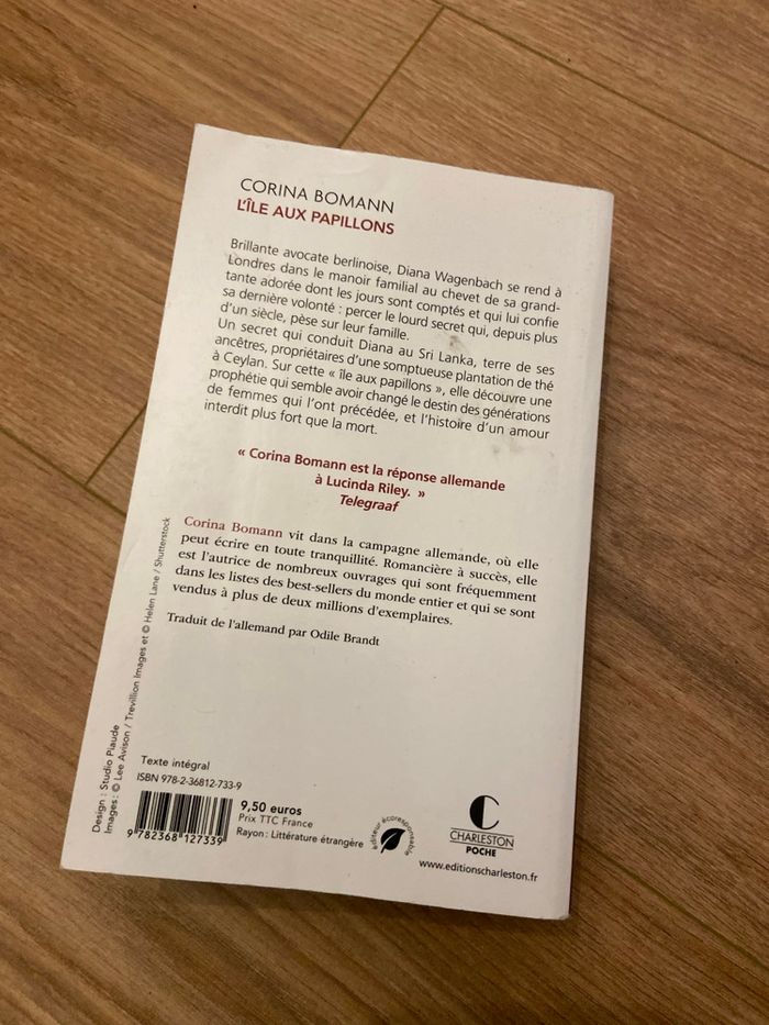 Corina bomann l’île aux papillons - photo numéro 2