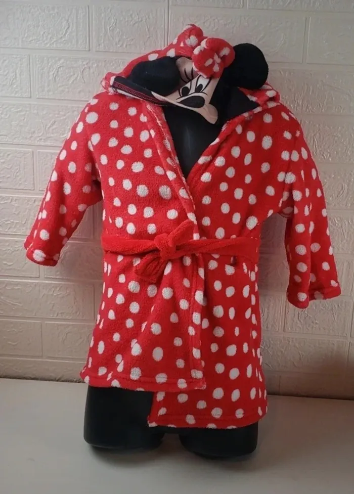 Peignoir Minnie Disney taille 3 ans - photo numéro 3