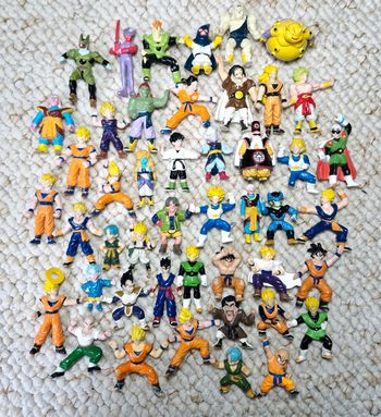 Lot de Gashapon DBZ Dragon Ball Z Jouets Vintage