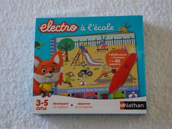 Jeu "Electro à l'école" Nathan pour enfants (3-5 ans)