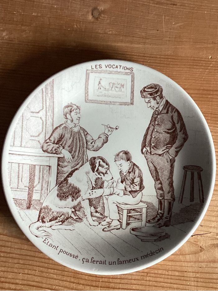 6 Assiettes a dessert ou fromage - photo numéro 6