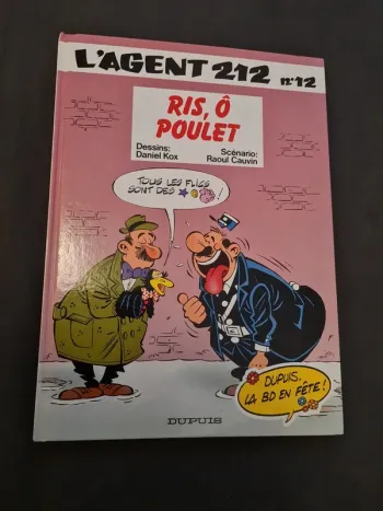 BD Agent 212 - tome 12 - ris, ô poulet