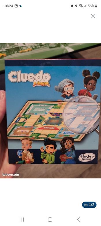 Mini-jeu de voyage Cluedo Junior