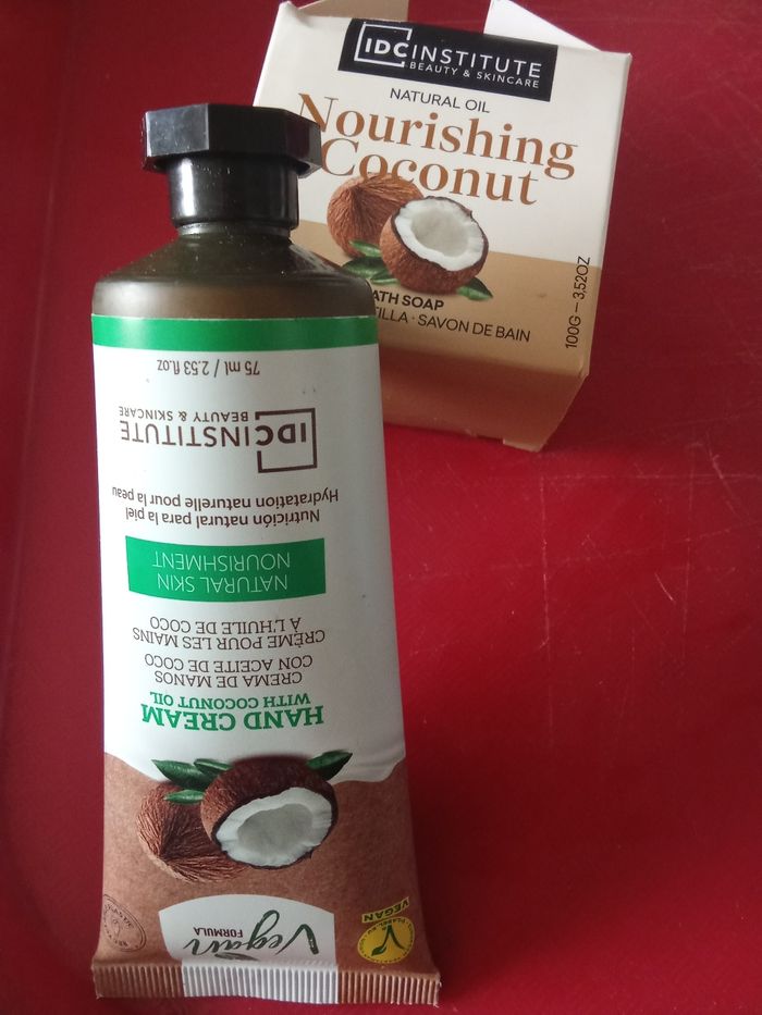 Coconut crème et savon