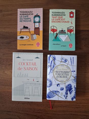 4 romans dont 3 de la littérature Japonaise