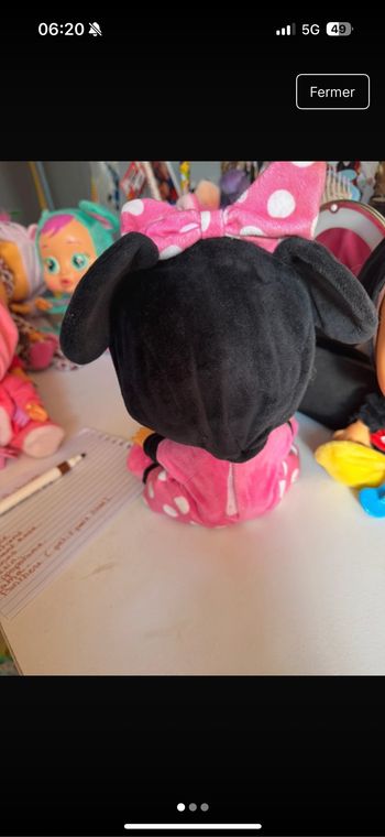 Baby cry Minnie