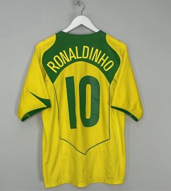 Maillot Nike Ronaldinho Brésil 2004 - Réédition Rare - Taille M