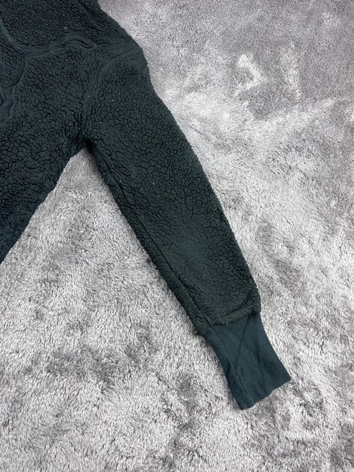 Pull sweat à capuche polaire Puma noir avec logo brodé Taille XS - photo numéro 12