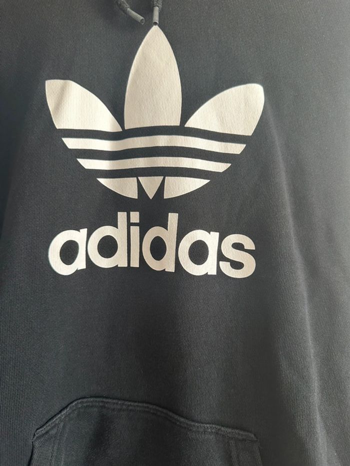 Sweat Adidas Originals Trefoil noir - M - photo numéro 3