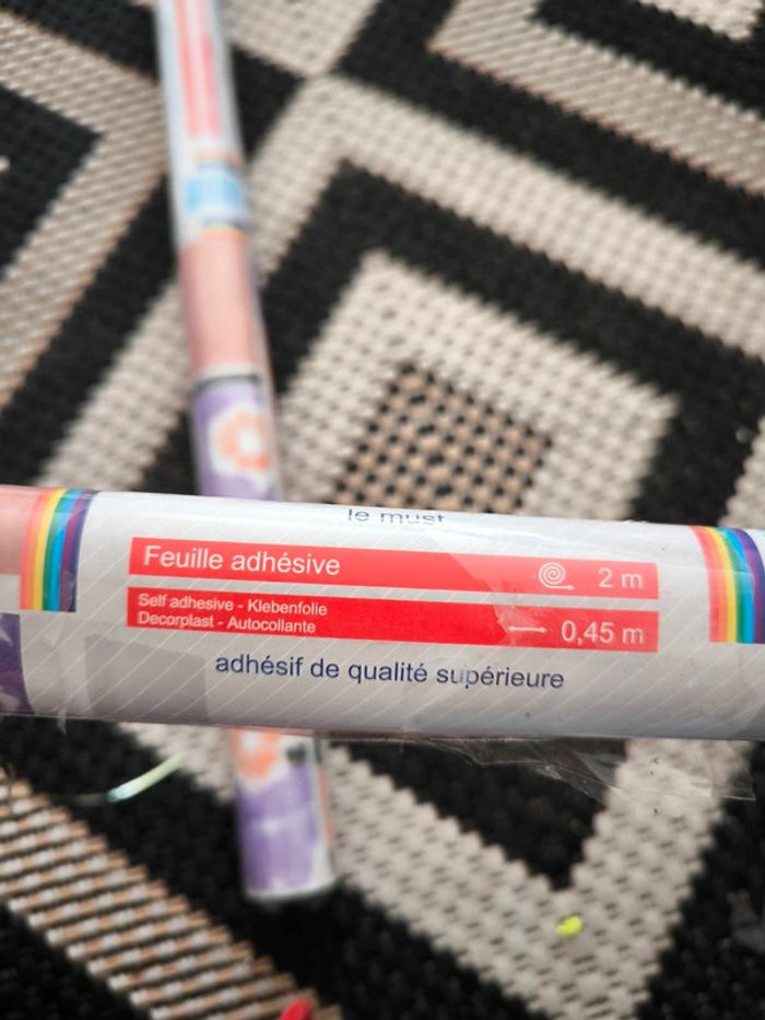 Lot de 2 rouleaux adhésif neuf - photo numéro 3