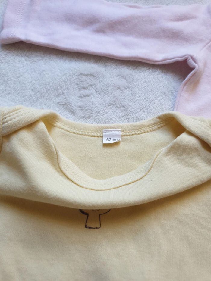 Lot 3 bodies manches longues - photo numéro 4