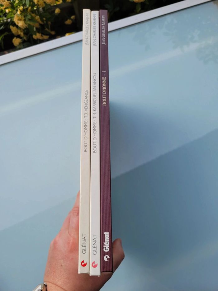 3 BD Bout d'homme, tomes 3, 4 (EO cotées)et 5 (28) - photo numéro 18
