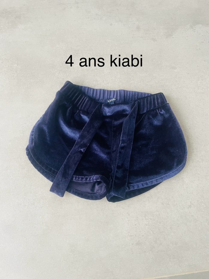 Short 4 ans kiabi bleu