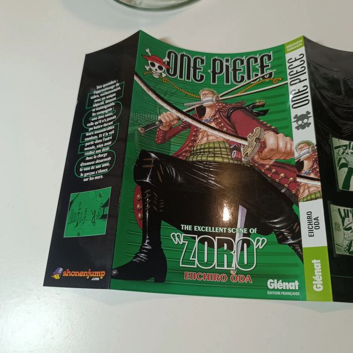 Jaquette one piece log Zoro - photo numéro 2