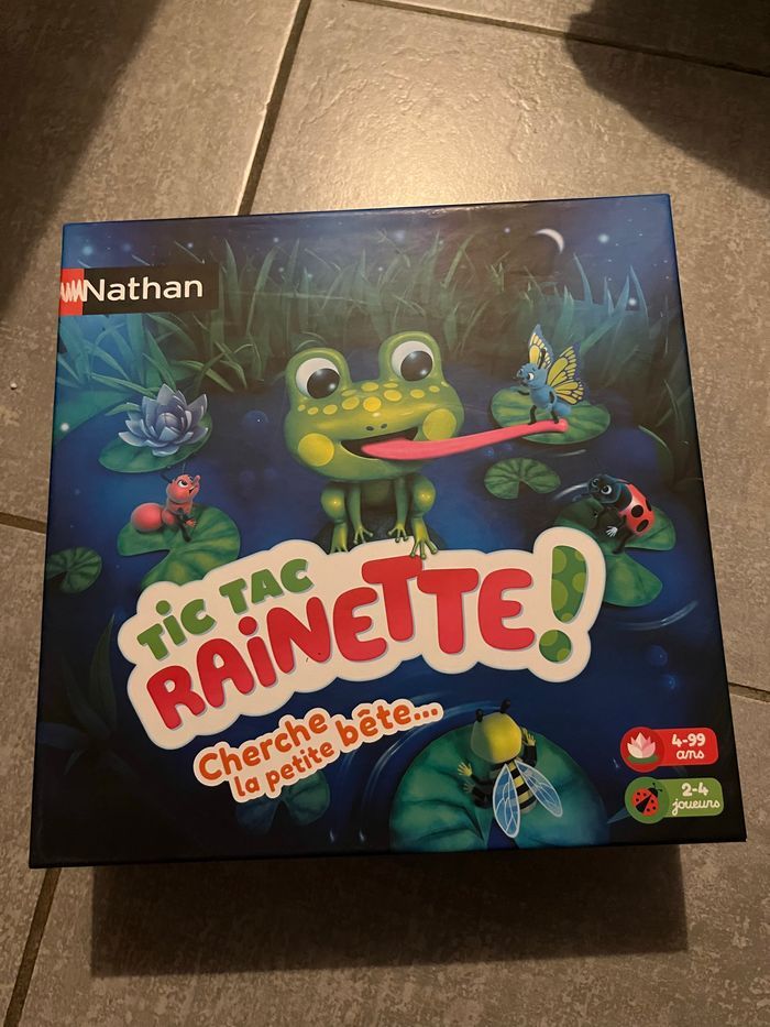Jeu de société tic tac rainette