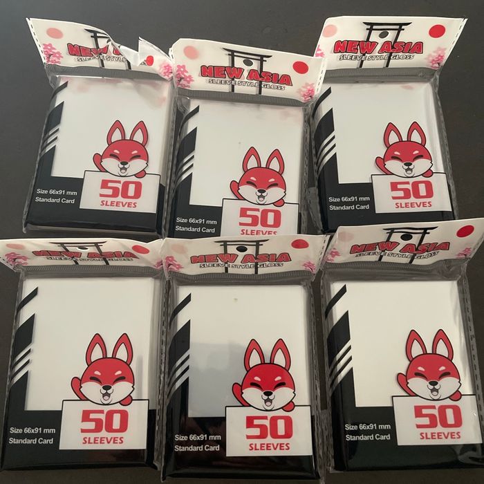 🔥 Lot 300 Sleeves Gloss – New Asia 🔥