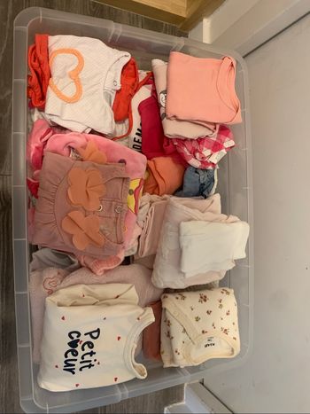 Lot vêtements fille