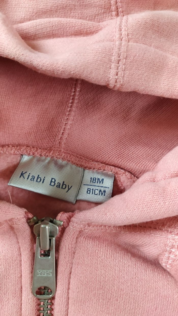 Sweat gilet capuche - photo numéro 3