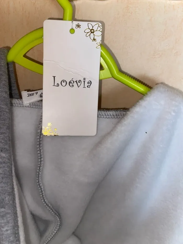 Pull gris fourré à l’intérieur - photo numéro 9