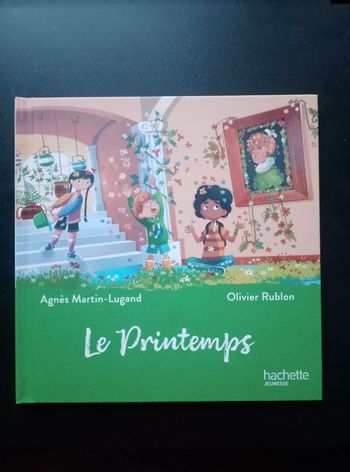 Livre enfant - Le printemps