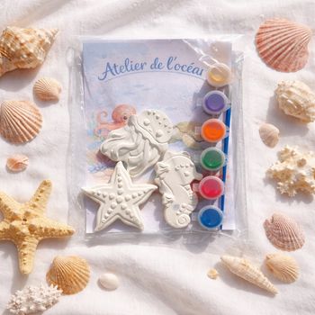 Kit créatif moulage à peindre OCÉAN