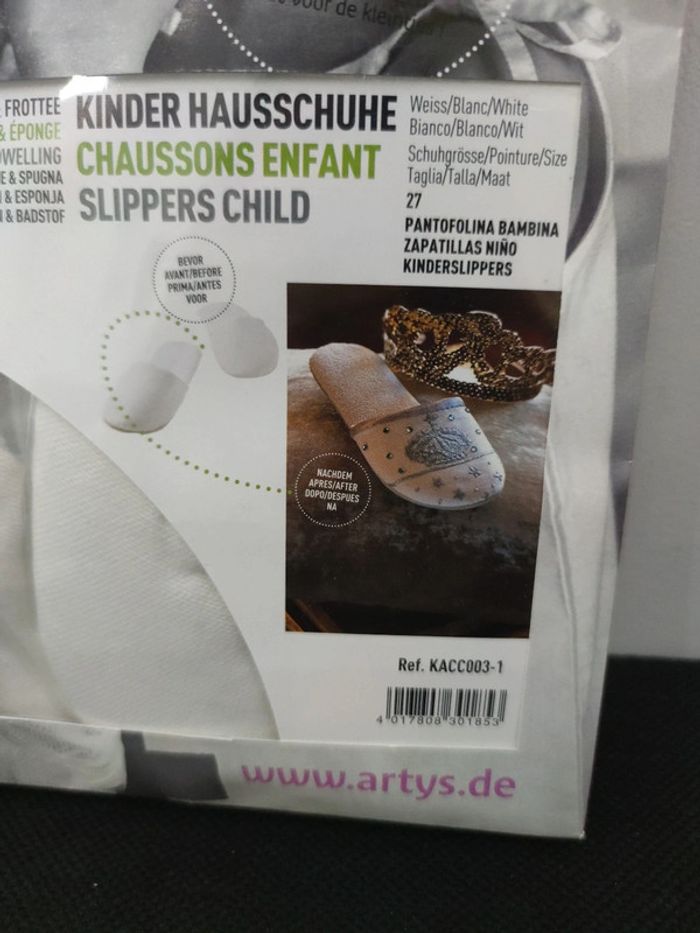 Je customise mes chaussons taille 27 neuf - photo numéro 2