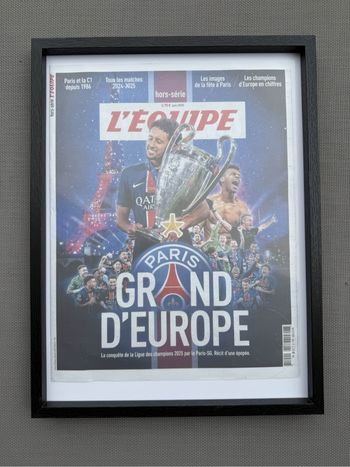 Journal l’équipe hors série « grand d’Europe » PSG LDC 2025